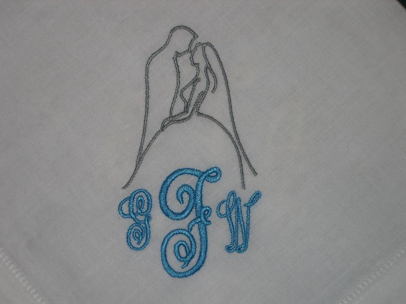 linen hemstitched dinner napkins