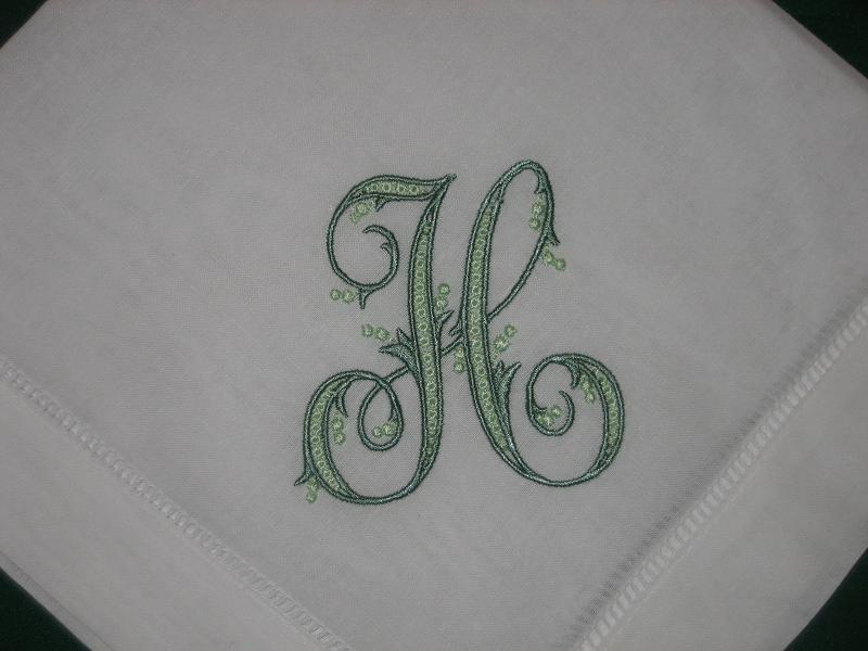 embroidered wedding gifts