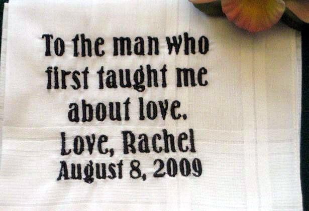 Father of the Bride hanky 4B with Gift Box