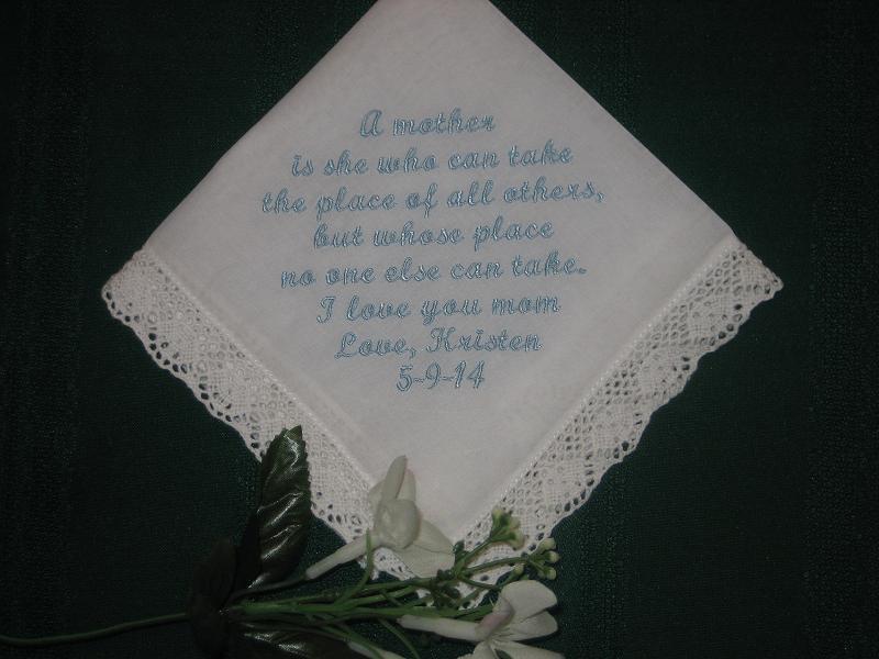 Mothers Love Handkerchief 162S free gift box and FREE shipping in the US