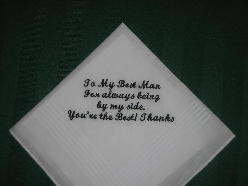 A handkerchief for your Best Man.184S with FREE gift box and FREE shipping in the US.