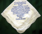 Mother to Daughter handkerchief 207S