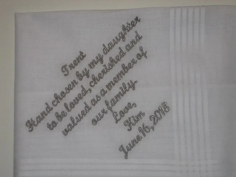 high quality embroidery work