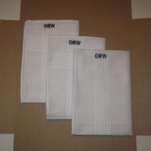 custom embroidered handkerchief