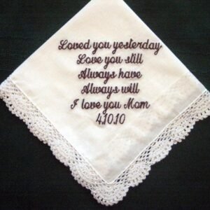 classic stitched handkerchief