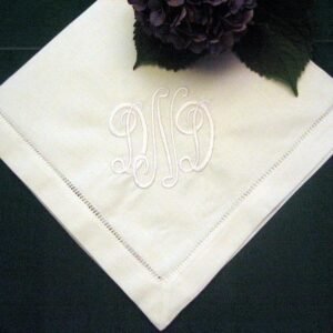 handmade stitched handkerchief