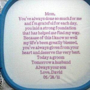 Linda custom embroidery service