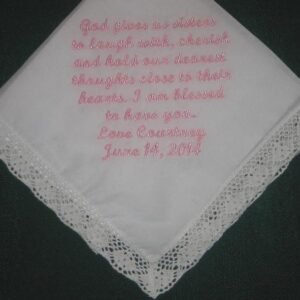 decorative embroidered fabric artwork