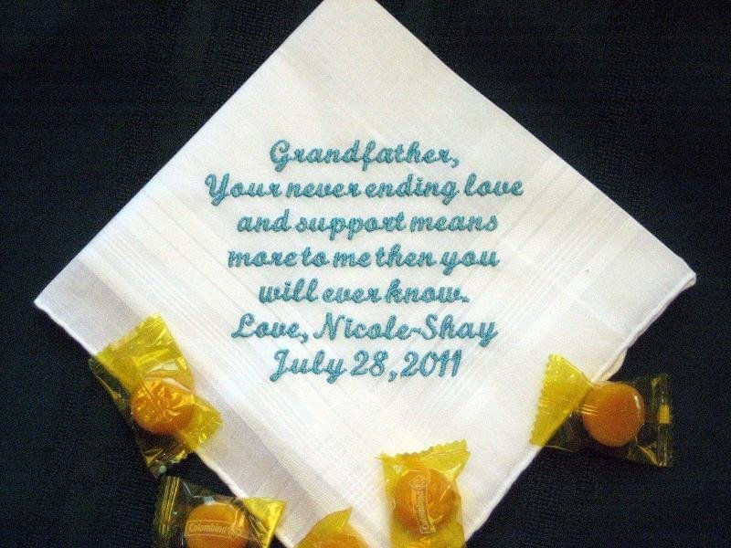 personalized embroidery gift design