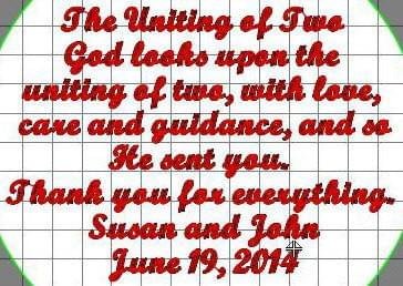 personalized embroidery gift design